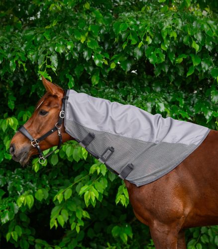 Waldhausen Comfort Rain nyakrész légytakaróhoz - szürke, Full