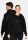 Maximilian Icon Oversized kapucnis pulóver - fekete, XL