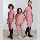 Maximilian YR Pro gyerek lovaglóleggings - pink, 2XS