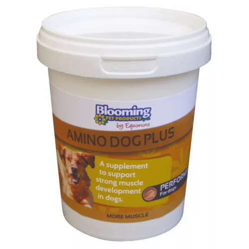 Amino Dog Plus - Magas aminosav tartalmú izomtömeg növelő, erősítő kiegészítő kutyáknak 200 gr