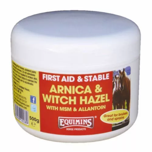 Arnica & Witch Hazel with MSM & Allantoin  - Árnika, varázsmogyoró, MSM és allantoin krém gyógyhatású készítmény 500 gr
