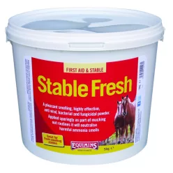   Stable Fresh Dry Bed Powder - Istálló, alom szagtalanító por - 2,5 kg zsák
