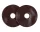 Silicone Bit Rings Brown