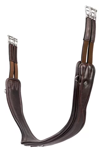 Gel-Tek Anatomic Jumping Girth Brown
