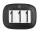 Saddle Number Holder Black