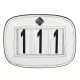 Saddle Number Holder White