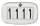 Saddle Number Holder White 4 Spaces
