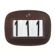 Saddle Number Holder Brown