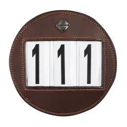 Bridle Number Holder Brown