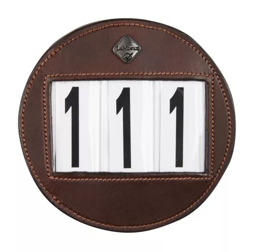 Bridle Number Holder Brown
