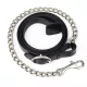 Leather Trot Up Chain Black
