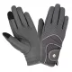3D Mesh Riding Gloves Grey