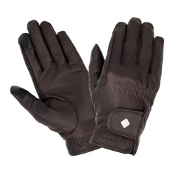 Classic Leather Riding Gloves Brown