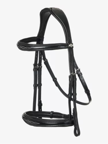 Kudos Competition Flash Bridle Black