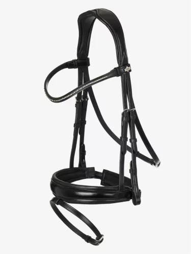 Kudos Classic Dressage Bridle Black
