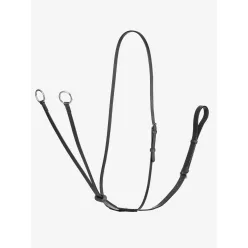 Arika Running Martingale Black/Silver