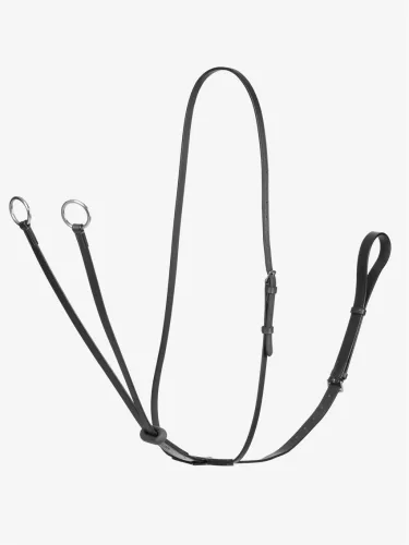 Arika Running Martingale Black/Silver