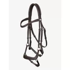 Arika Drop Bridle Brown/Silver