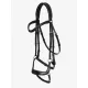 Arika Drop Bridle Black/Silver