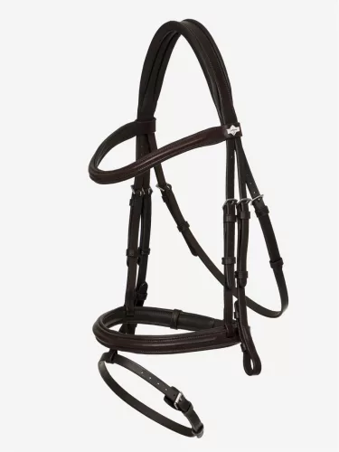 Arika Flash Bridle Brown/Silver
