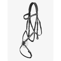 Arika Grackle Bridle Black/Silver