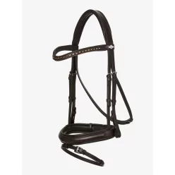 Arika Dressage Bridle Brown/Silver