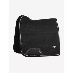 Puissance Suede Dressage Square Black