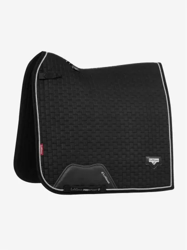 Puissance Suede Dressage Square Black