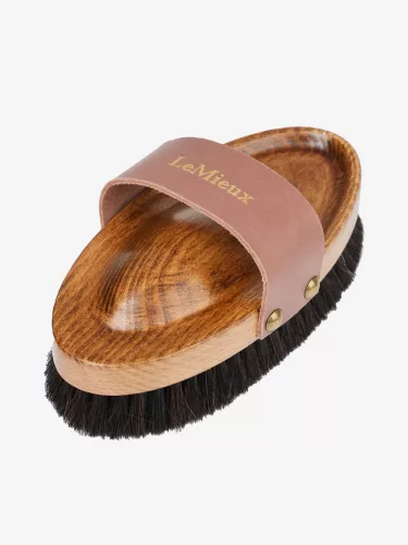 Artisan Lambswool Body Brush Brown