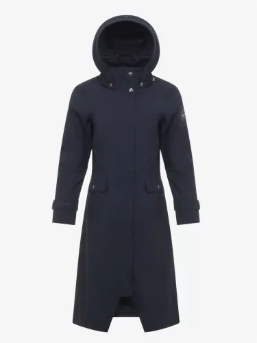 Amelie Waterproof Lightweight Riding Coat Navy