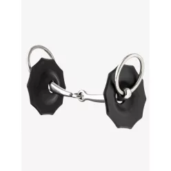 Contoured Rubber Bit Guards Black