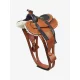 Toy Pony Western Saddle Tan