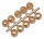 Stud Plugz Orange