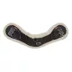 Integrated Dressage Girth Black/Natural