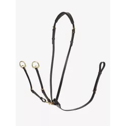 Kudos Running Martingale Brown/Brass