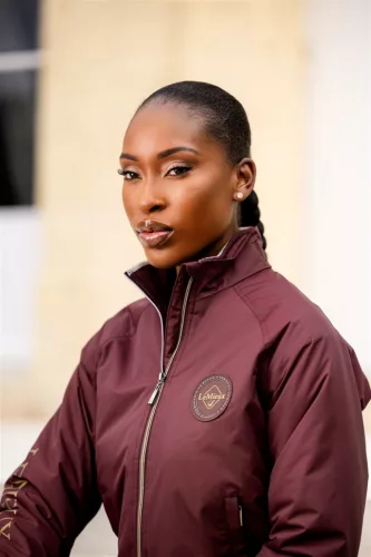 Elite Crew Jacket Burgundy