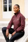 Elite Crew Jacket Burgundy