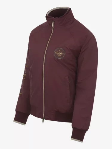 Elite Crew Jacket Burgundy