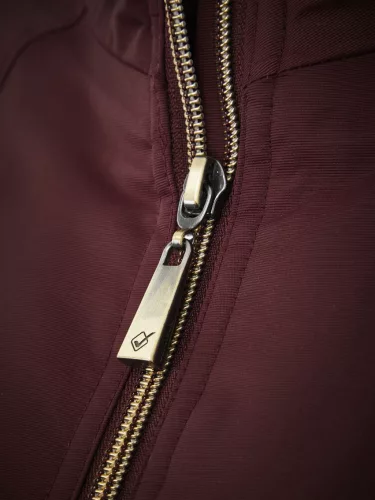Elite Crew Jacket Burgundy