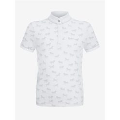 Mini Bella Show Shirt White/Ponies