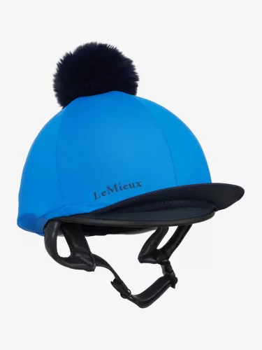 Classique Pom Hat Silk Benetton Blue