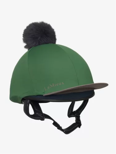 Classique Pom Hat Silk Hunter Green