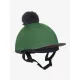 Classique Pom Hat Silk Hunter Green