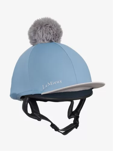 Classique Pom Hat Silk Ice Blue