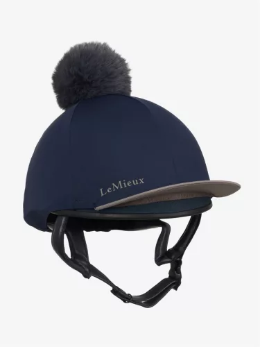 Classique Pom Hat Silk Navy