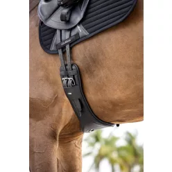 Arika Contoured Dressage Girth Black