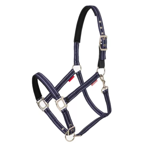 LeMieux Essential Yard Headcollar Navy - Full