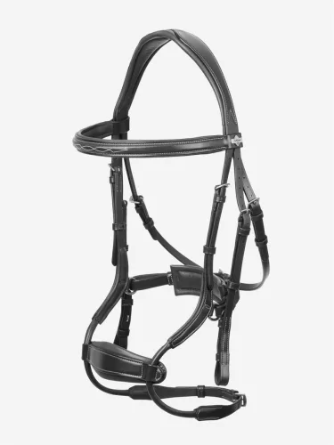 Kudos Clear Arc Bridle Black/Silver