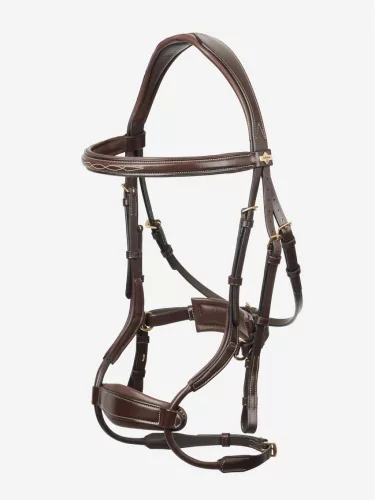 Kudos Clear Arc Bridle Havana/Brass