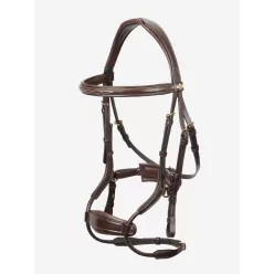 Kudos Clear Arc Bridle Havana/Brass